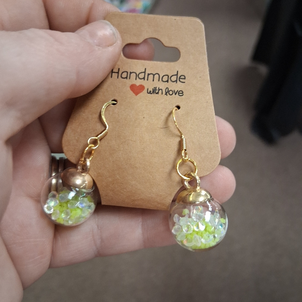 Gorgeous handmade 1 of a kind earrings